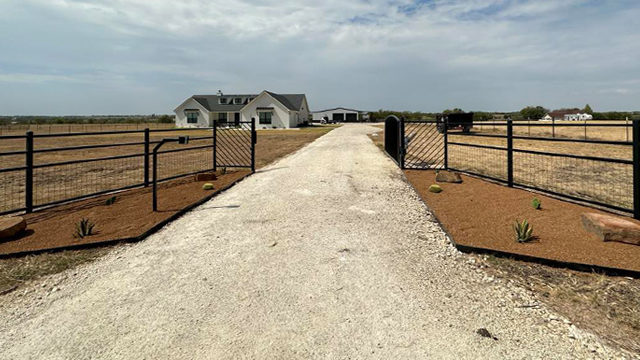 driveway entrance landscaping