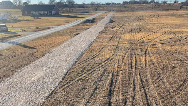 gravel driveway