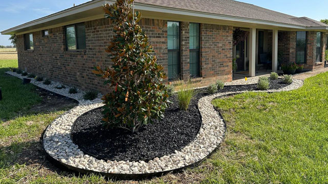 front of house landscaping