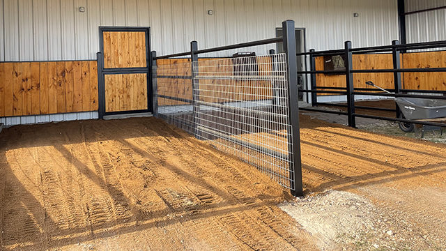 fencing in stables